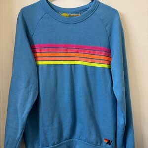 Aviator Nation stripes sweatshirt